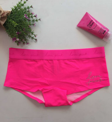 Imagen de PINK Panty  Boxer Cinto Grueso Rosa Fiusha.